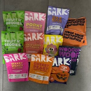 Bark Colorful Dog Treat Collection